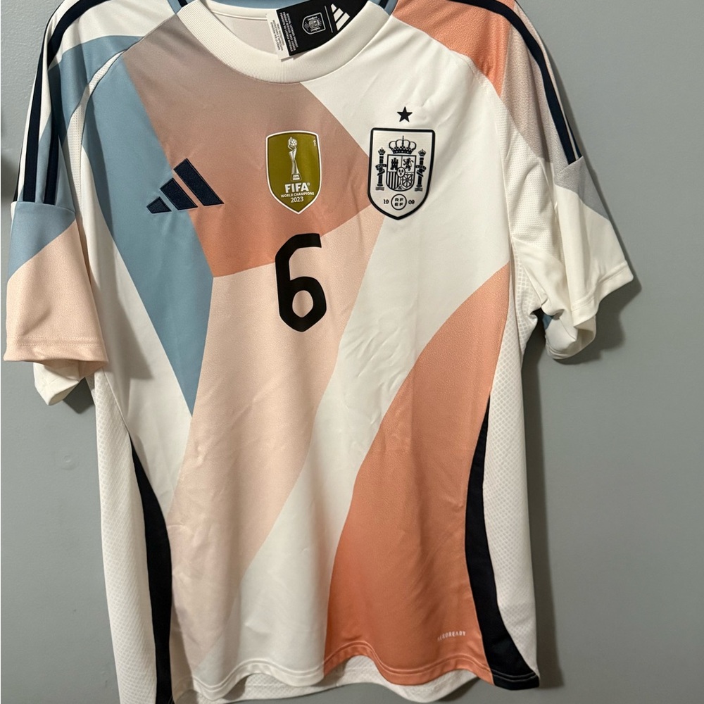 2025 Adidas Spanish Women’s National Soccer Team Jersey